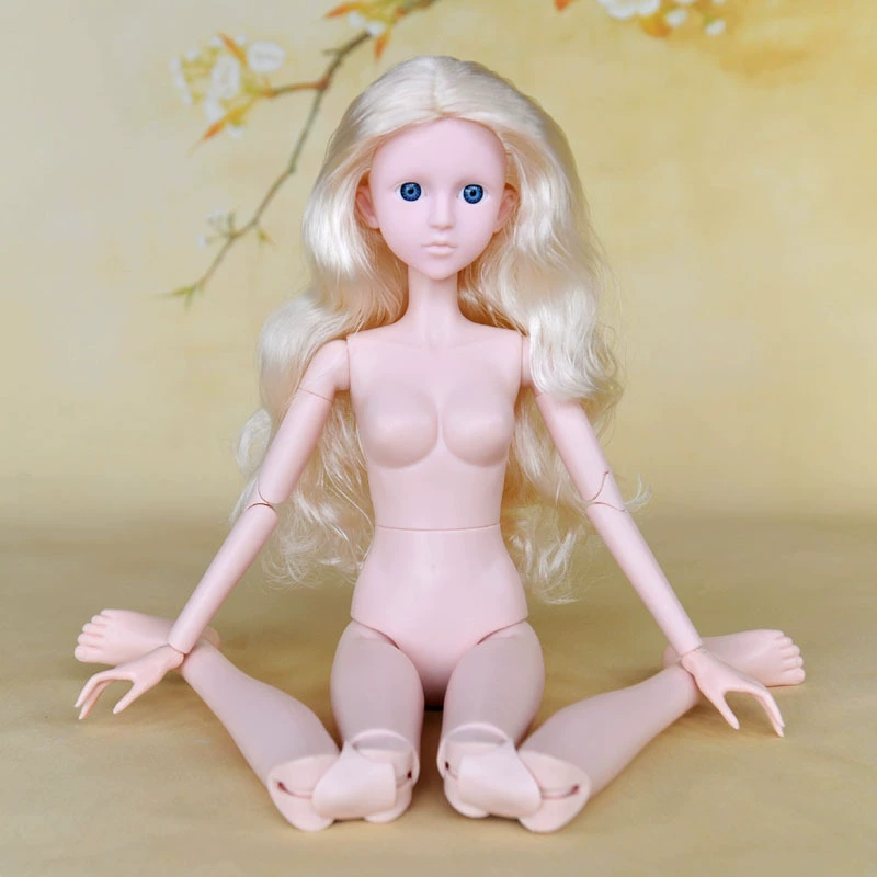 Кукла Xinyi с 4 точками, безволосая голова, макияж, голова, BJD SD, окружность головы 19,8 см