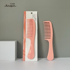 今の逸品の太い歯は美容の看護の形をして、広い歯をして美容の櫛の家庭用のプラスチックの学生を使って卸売りします。