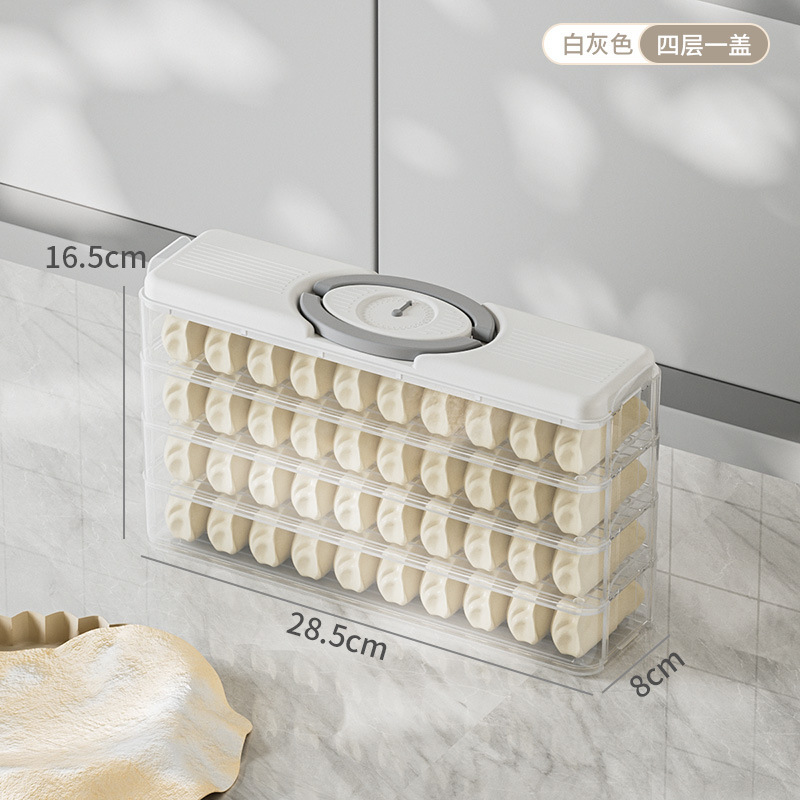 家庭用多層冷凍餃子箱カオス水餃子卵食品多スタイル新鮮箱キッチン冷蔵庫収納箱|undefined