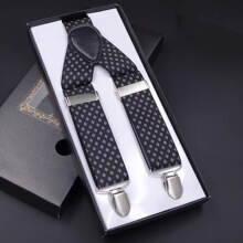 Y 73062 Men's Jacquard Suspenders �Ứ���� ����ѷ�羳ŷ