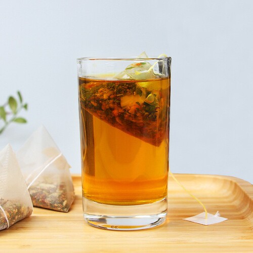Qiaoyuntang chicory and gardenia tea 250g/bag triangular bag sour crimson tea mulberry leaf tea kudzu root tea lily dried drop