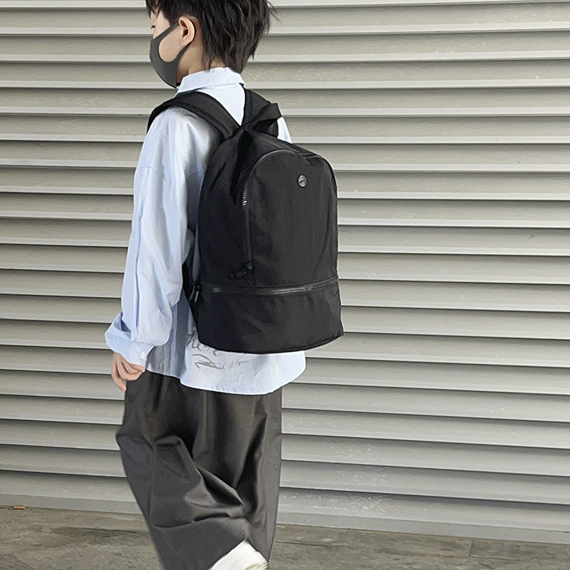 2025 nueva mochila para niños, color sólido simple, mochila de gran capacidad para niños y niñas
