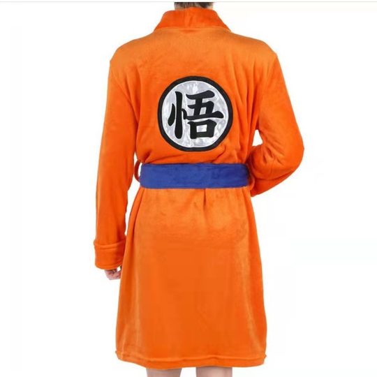 In stock flannel monkey king COSPIay Amazon WISH hot selling nightgown homewear Monkey King bathrobe pajamas
