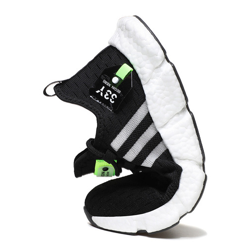 Shoes for men, foreign trade, large size running shoes, trendy men's shoes, fly woven breathable mesh casual shoes, couple popcorn sneakers