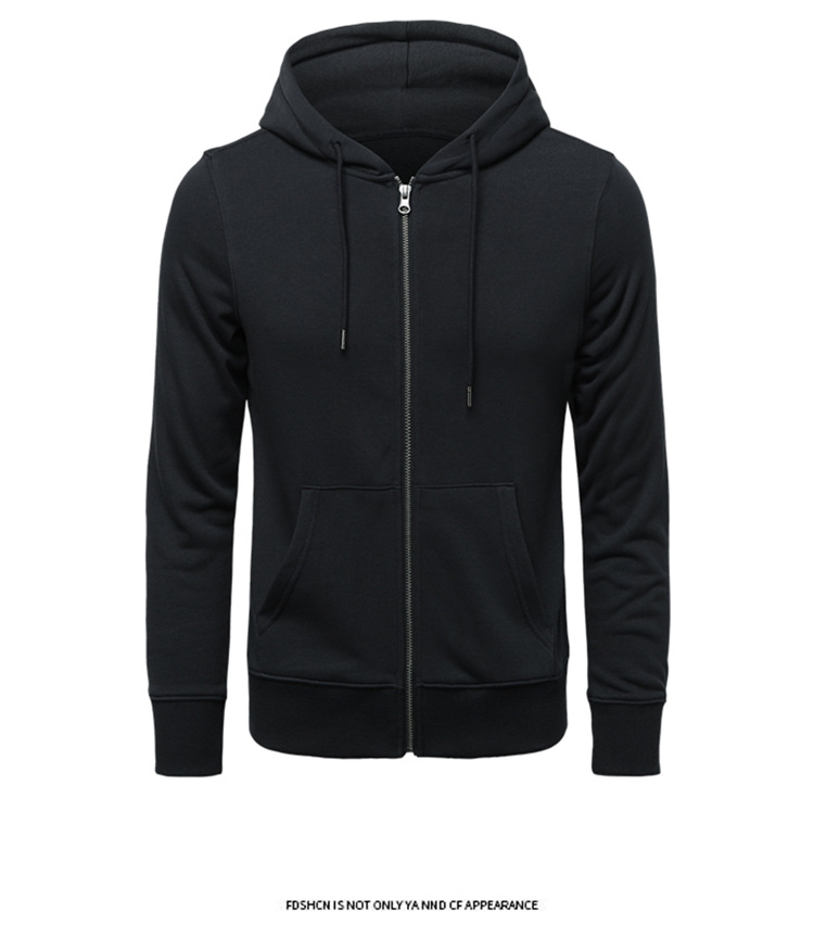 Casual Occasion Wholesale Men's Simple Style Classic Style Solid Color Long Sleeve Men's Hoodies