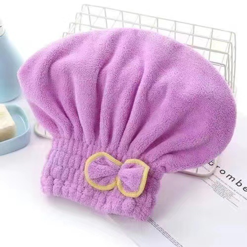 送料を追加、厚みのある高密度コーラルベルベットヘアドライキャップ、吸水性シャワーキャップ、エッジドヘアドライタオル、速乾ターバン卸売|undefined