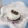 Soy milk soufflé (chocolate)