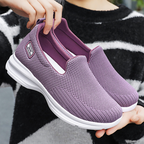 Women's Spring New Style Fashionable Women's Slip-On Shoes Wholesale Factory Comfortable Breathable Women's Shoes