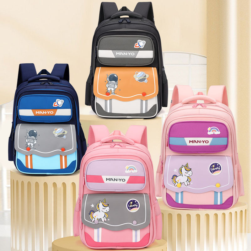 Nuevo pescado natural mochila escolar para niños de grado 1 - 3 - 6 estilo británico mochila escolar para niñas ligera