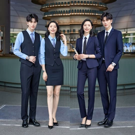 职业女裤套装;女式衬衫;男式西服套装
