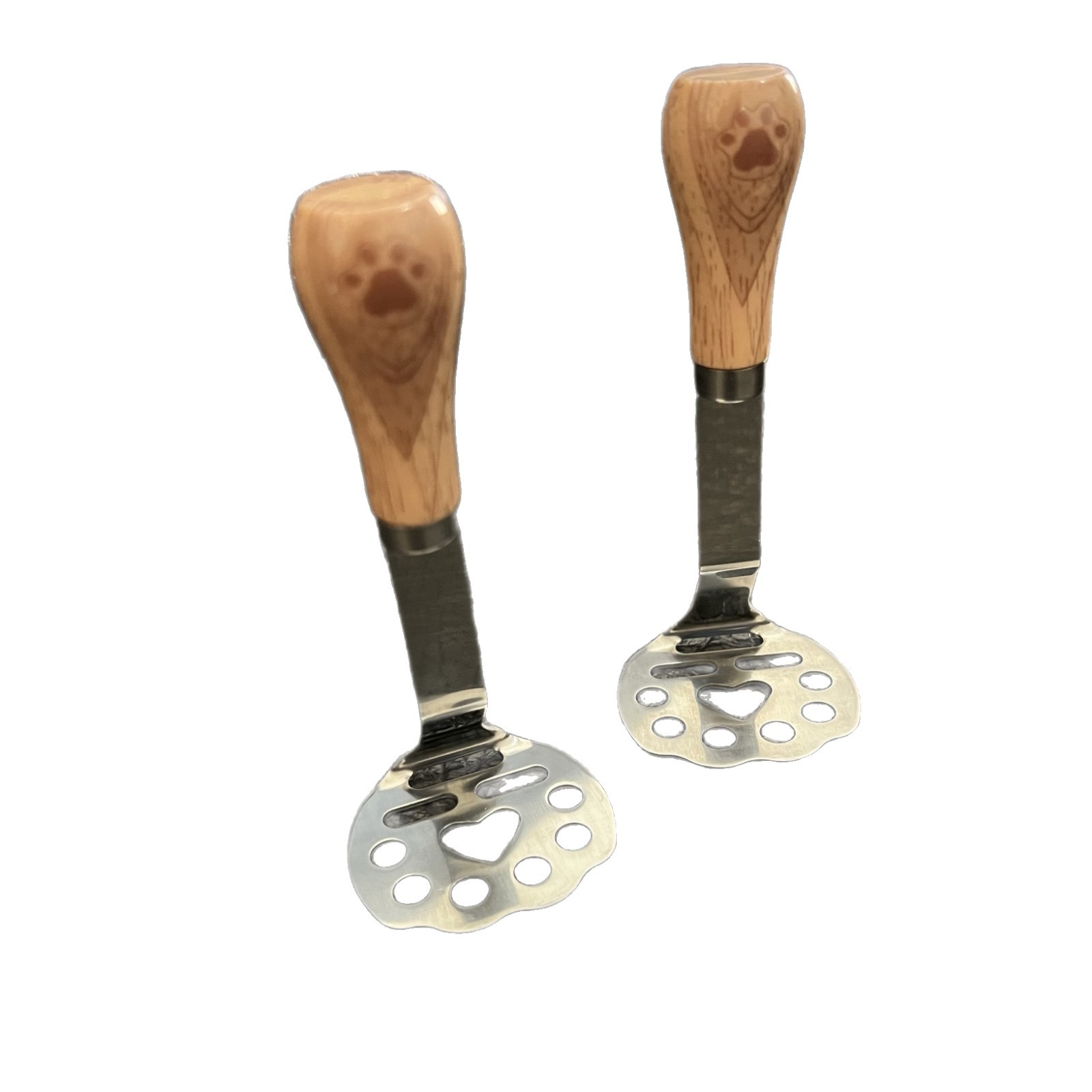 Presión de puré de papa vertical en stock, triturador de lodo de acero inoxidable, triturador de prensa, herramienta de suplemento alimenticio para bebés