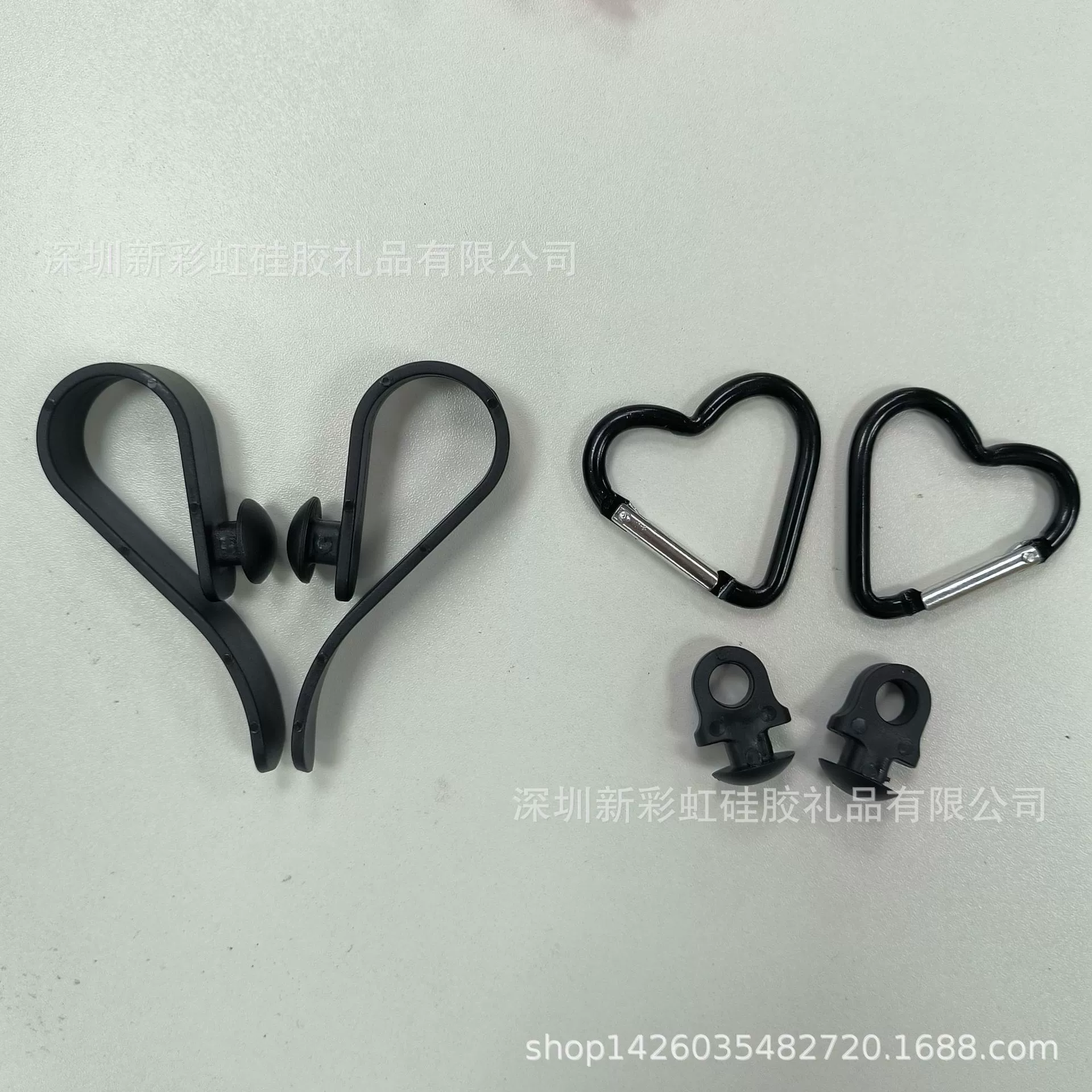 Большое количество пятно многоцветный bogg крючок bogg любовь брелок подвеска карабин