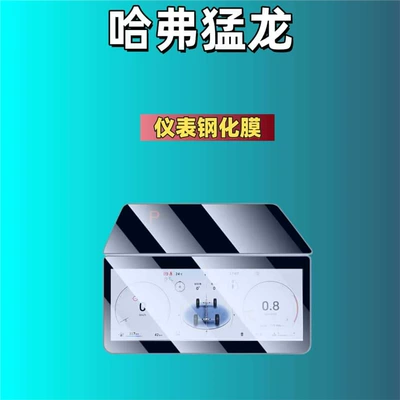 Models of Haval Raptor Fuel-Powered Versions, Car interior film - suitable-for-26-haval-menglong-instrument-frosted-tempered-film