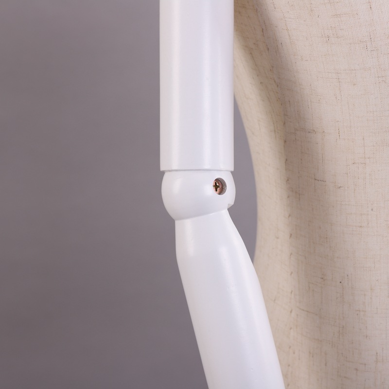 儿童模特白色圆盘底座