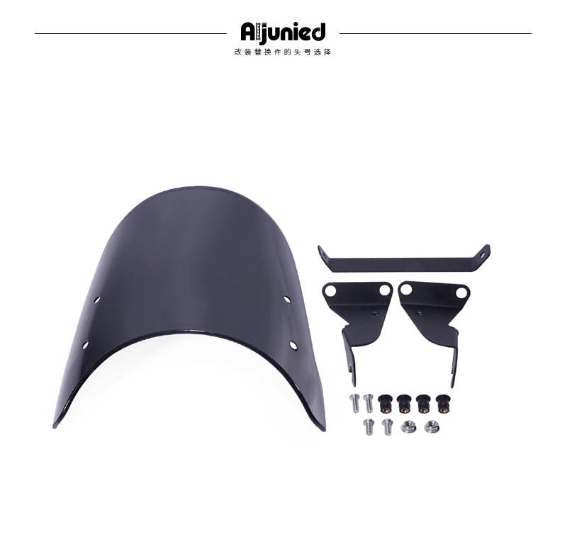 Motorcycle Retro Modified Windshield for CFMOTO 450CLC 23-24