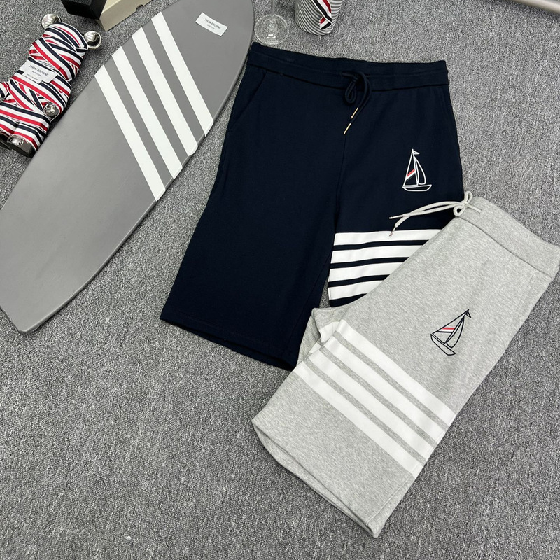 Factory Store High-Quality Shorts with Classic Sailing Pattern, Unisex Casual Sports Shorts for Everyday Wear