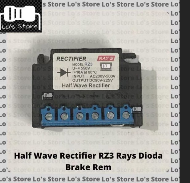RZ3 MODEL Half Wave Rectifier 550V 200-500V 90-225V 10A