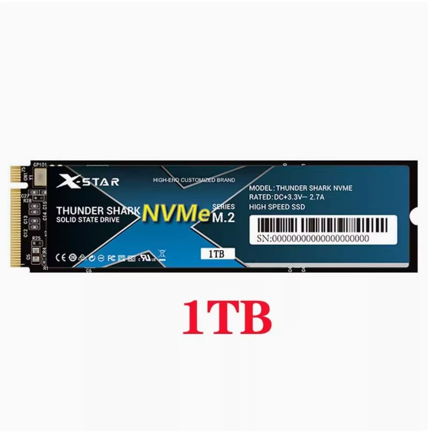Xinshida Ray Shark 1t M.2 Nvme Solid State Drive Original High-Speed Solid State Drive