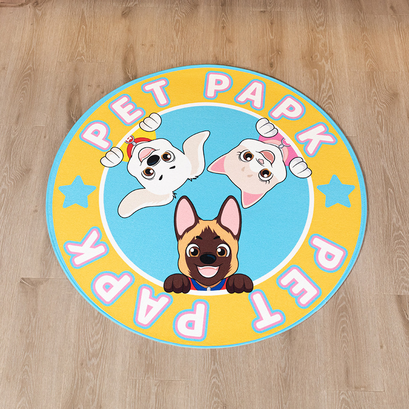 Hotel diseño de la habitación entre padres e hijos hotel para niños lindo tema de dibujos animados para mascotas decoración de la habitación familiar cama cubierta cama cola toalla almohada