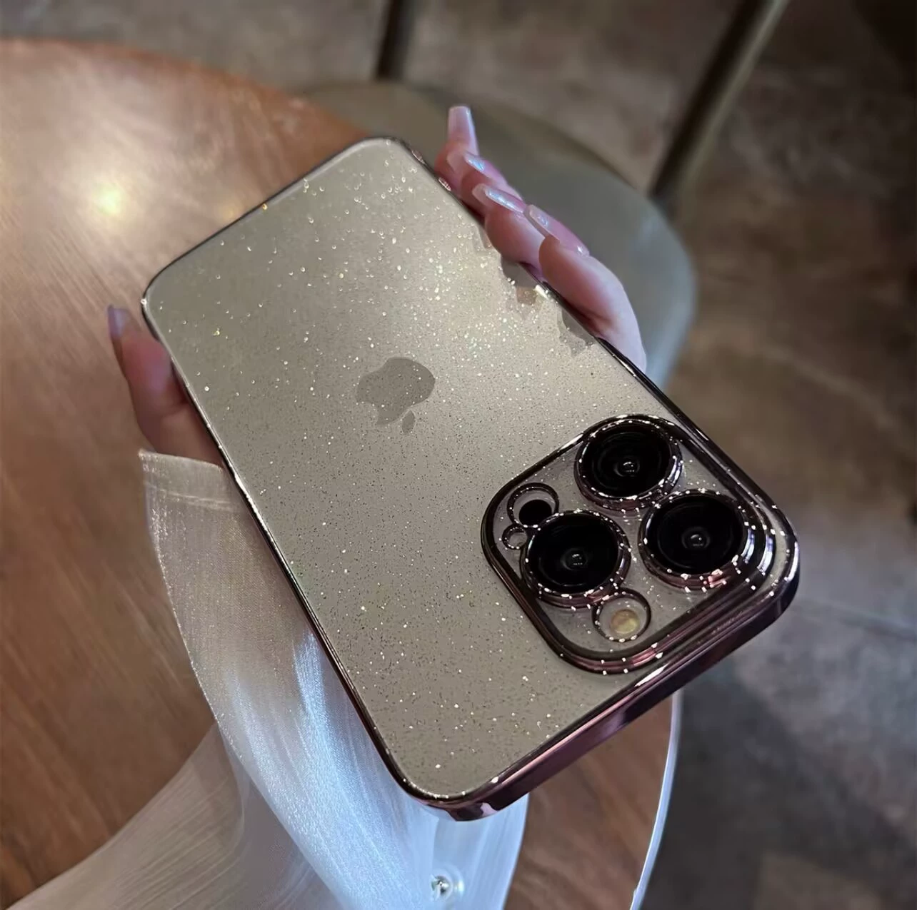 Защитный чехол для телефона (Apple iPhone 17) — ultra-thin прозрачный звёздный ПК с защитой объектива, подходит для серий 12–17