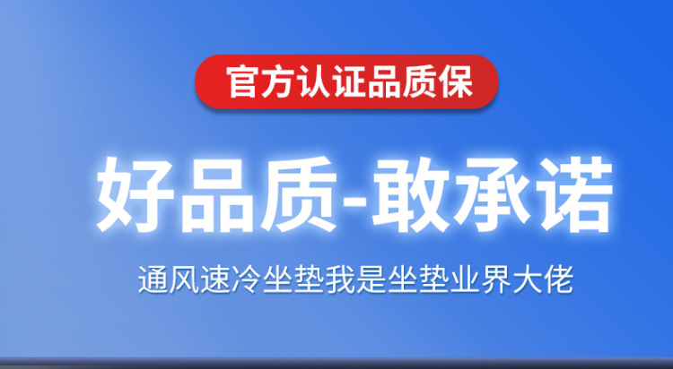 Summer car 12V ventilation cushion 16 fan refrigeration seat cushion 24V truck cold air ventilation cooling cushion cross-border
