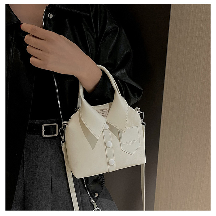 Borsa a secchiello a spalla elegante donna stile coreano moda_voghion.com