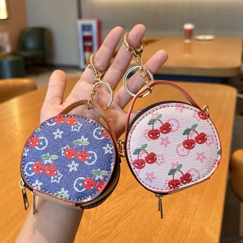 Cross-Border Light Luxury Vintage Cherry Coin Purse 2026 New Printed Mini Handbag Crossbody Bag Keychain Small Bag Cross-Border Light Luxury Vintage Cherry Coin Purse 2026 New Printed Mini Handbag Crossbody Bag Keychain Small Bag