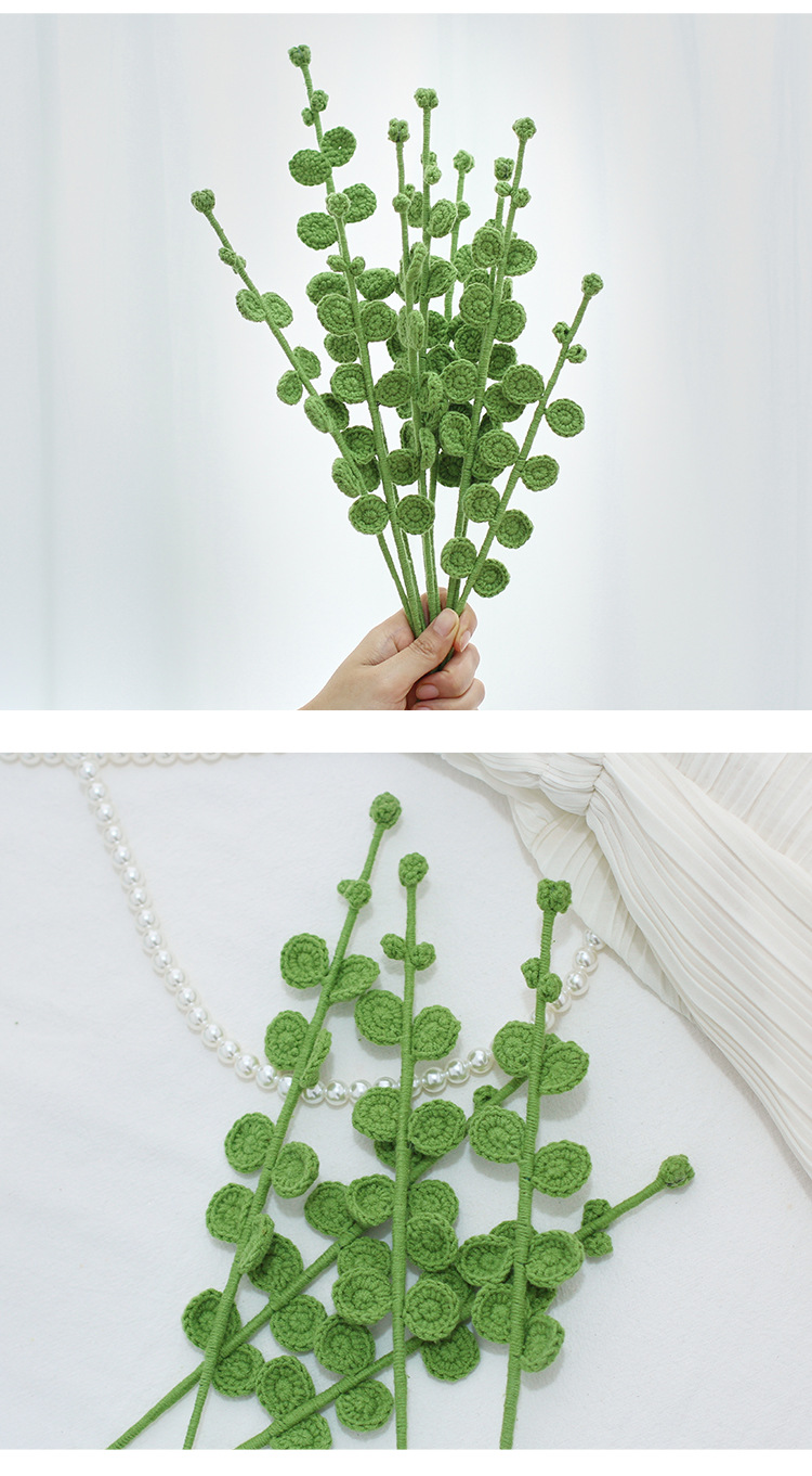 Eucalyptus leaf dried flower finished products, Instagram-popular plants, Nordic-style hand-woven everlasting flower arrangements and ornaments wholesale pic 7