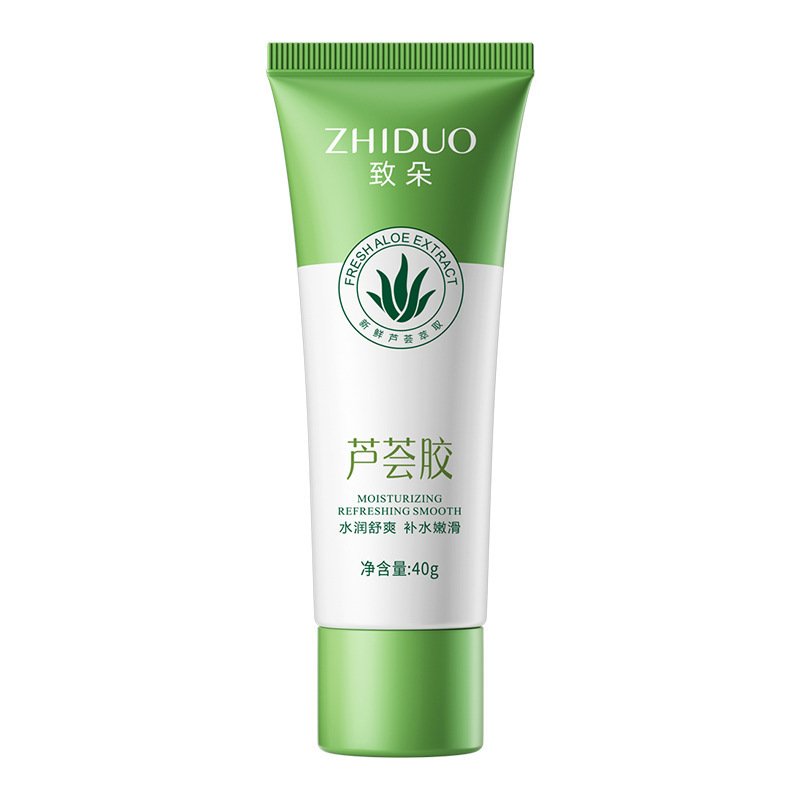Zhiduo ハイドレーティング アンド スムージング アロエベラ ジェル 40g 保湿スキンケア さわやかでベタつかないアロエベラ ジェル ハイドレーティング クリーム|undefined
