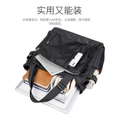 Cross-border Korean-style large-capacity travel organizer bag, fashionable casual handbag, Oxford cloth single-shoulder crossbody bag for men and women