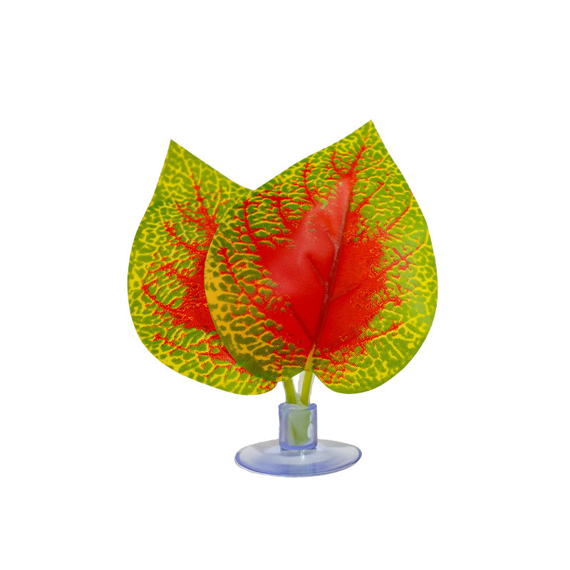 Nomo, una variedad de plantas de simulación de paisajismo decorativo, lagarto, camaleón, serpiente, reptil, agua, hojas con ventosa