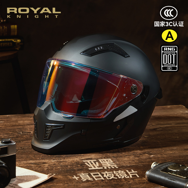 RNG American Personality Combination Casco de motocicleta Casco de ciclismo Casco completo Casco medio casco universal 3 / 4 Casco de locomotora