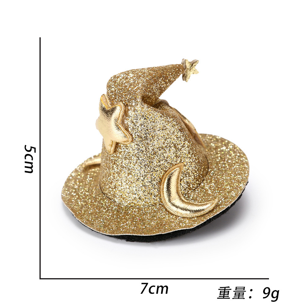 Wizard hat horquilla (Gold)