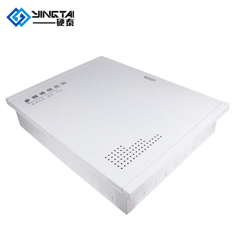 600*500暗装家用多媒体信息箱光纤箱大号弱电箱配电箱网络布线箱