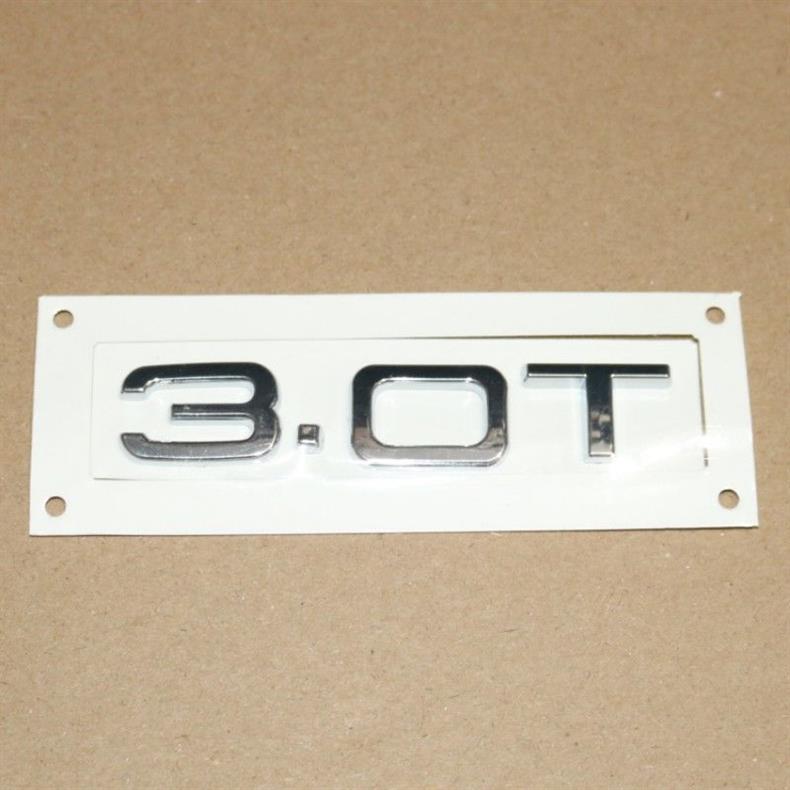 Suitable for Audi A6L models from 2005 to 2011; rear trunk lid; FAW Audi emblem, car logo, and engine displacement label