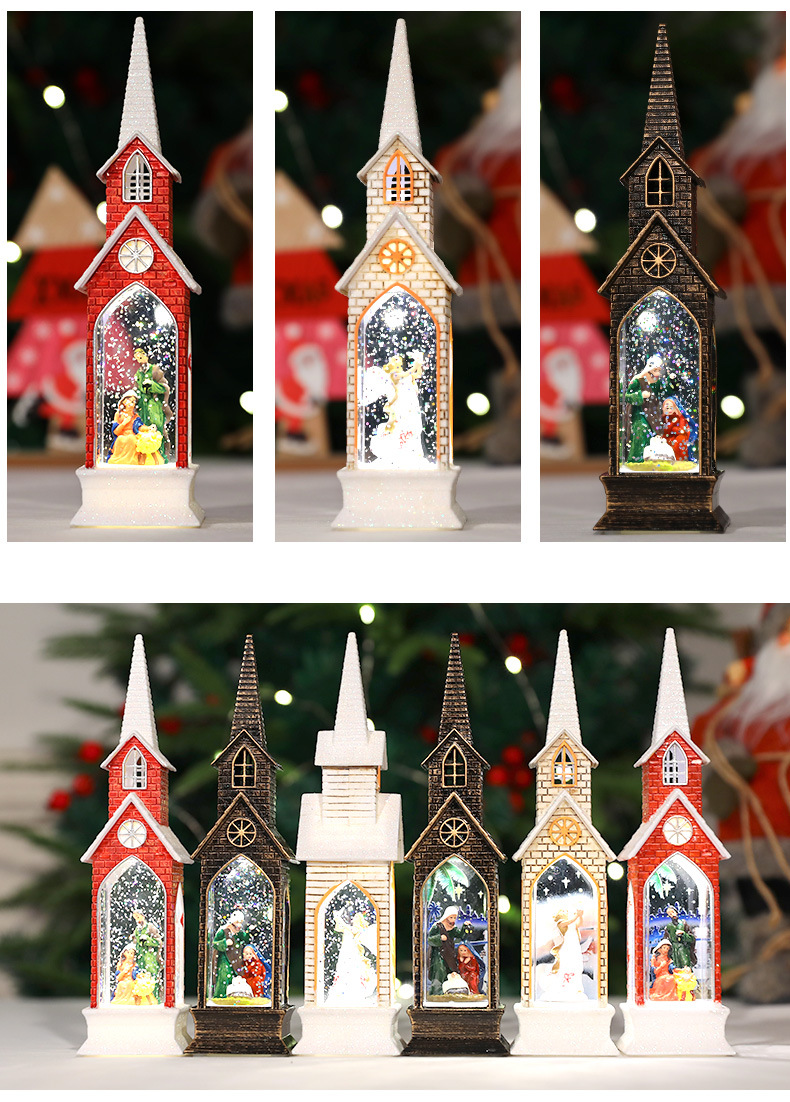 Church Lantern Ornament 4