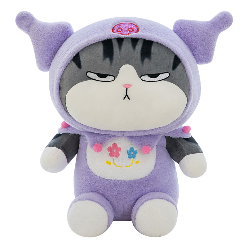 Doll Blanket 2 en 1 Peluche Doll Oficina siesta aire acondicionado Quilt Mi gato real Blanket Batch