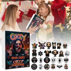 Ozzy Osbourne Motorcycle Bell奥兹·奥斯本倒计时日历盲盒挂件