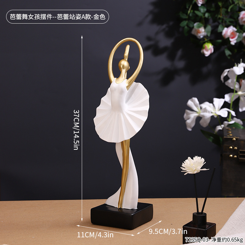 Ballet girl-standing posture A