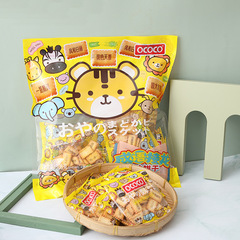 Whole box wholesale casual internet celebrity snacks 308g idiom solitaire English words toughness fun biscuits