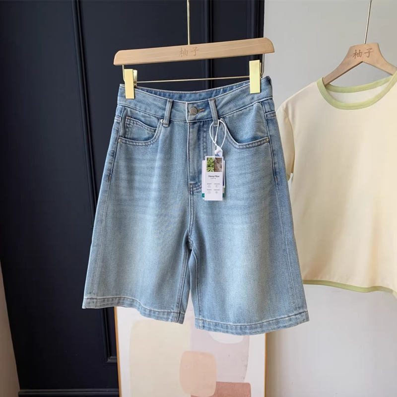 Hemp Tencel Soft Denim! Summer Savior! Cool and Breathable Fabric! Women's Denim Shorts Hemp Tencel Soft Denim! Summer Savior! Cool and Breathable Fabric! Women's Denim Shorts