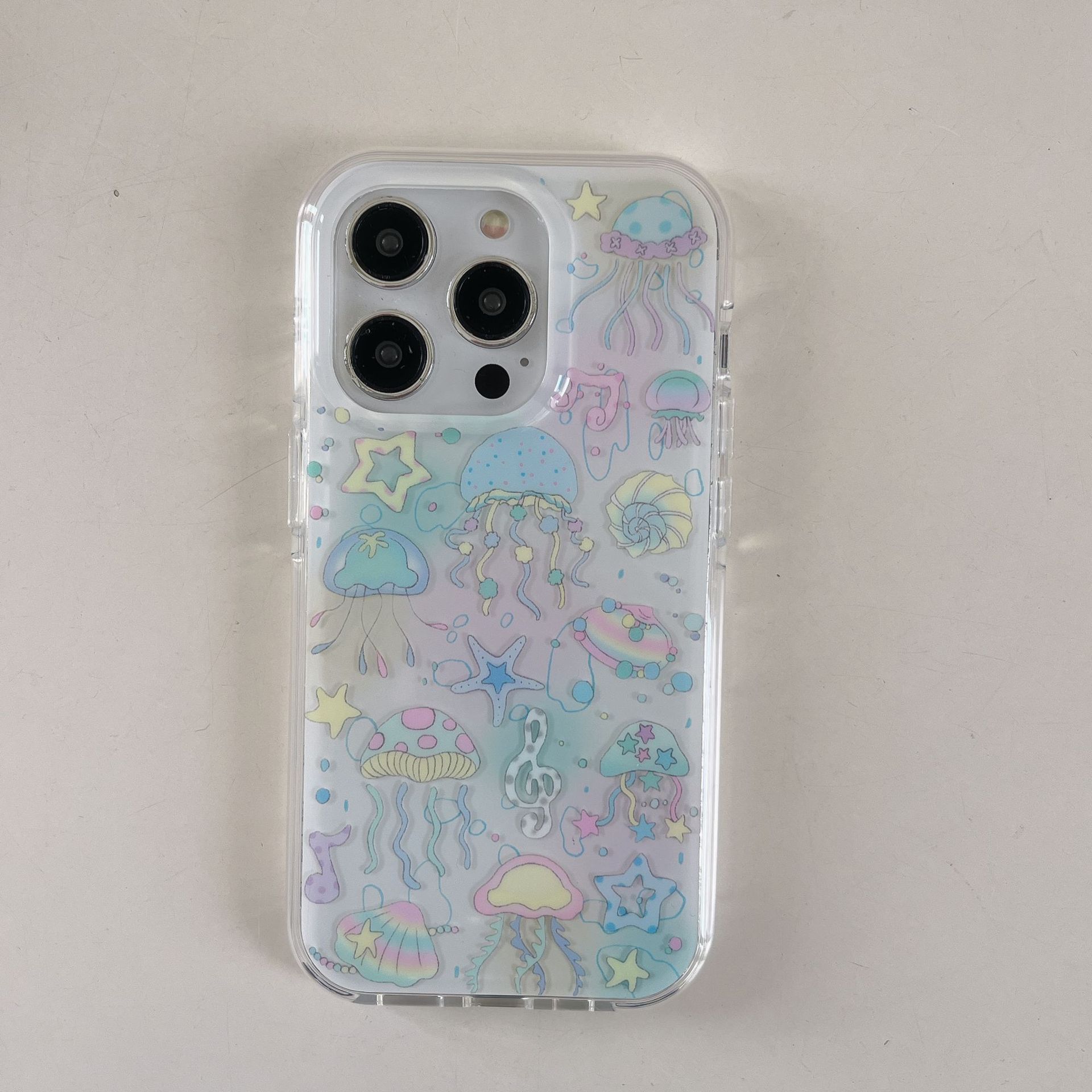 Summer dopamina medusa para Apple 16ProMax funda para teléfono móvil 15Pro Colgante 14/13 Pareja 15PM Mujer