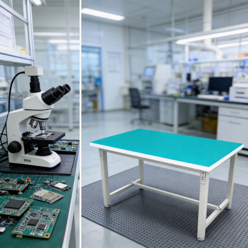 Anti-Static Workbench Workshop Heavy-Duty Workbench Packing Table Assembly Line Workbench Production Workshop Workbench