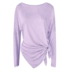 Shallow purple shirt