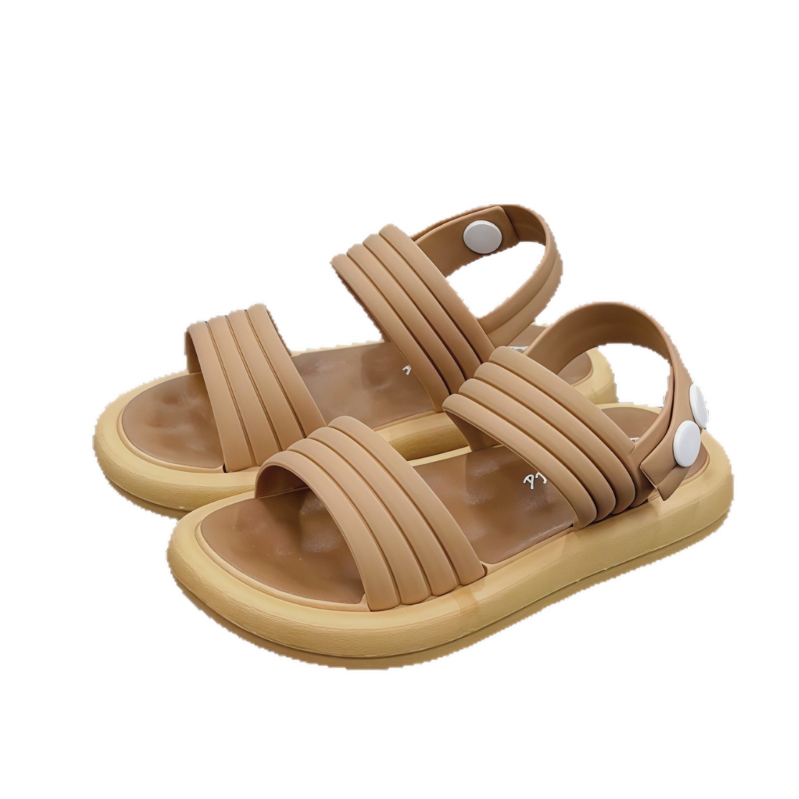 Sandalias de niñas verano nuevo tipo de fondo suave chicas pequeñas y medianas fabricantes de niños grandes al por mayor comercio exterior e-commerce sandálias de hebilla