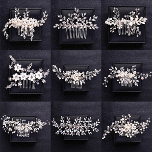 White Flower Hairpins Elegant Women Floral Style Hair Clip