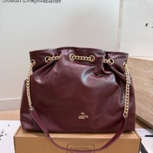 百搭包包女2026新款美拉德通勤单肩腋下包休闲斜挎水桶包链条包
