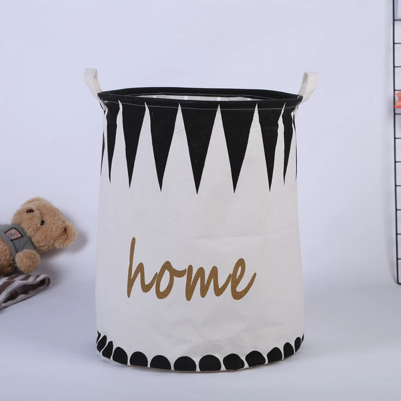 Cartoon laundry basket, big cloth, foldable storage system, toy, home decor