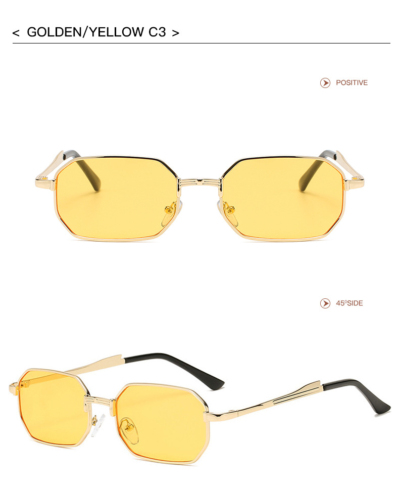 45g Weight Full Frame Glasses Structure Sunglasses Classification Ac, UV400 Protection Lens Material Square Glasses Style Casual, Travel Occasion Solid Color Pattern All Seasons Season Unisex Gender Hip-Hop, Retro Style Hip-Hop Retro Solid Color Ac UV400 Protection Square Full Frame Women's Sunglasses 15