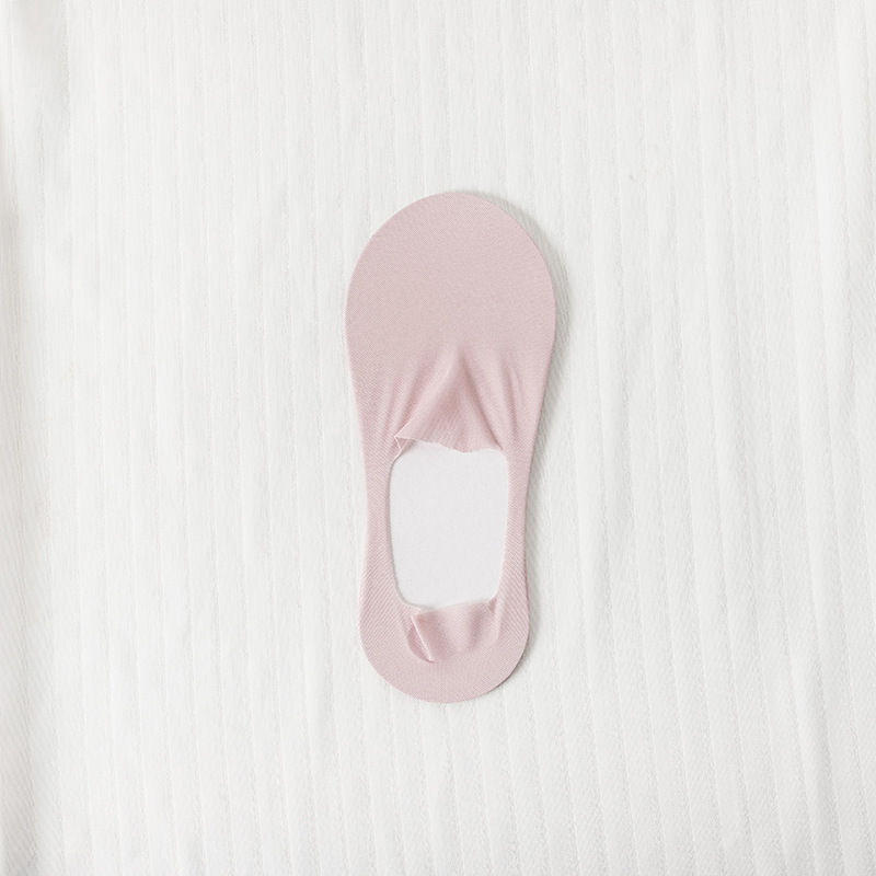船の靴下の女性の夏の超薄型の氷の糸の靴下の女性の夏の綿の底の浅い口のコンタクトレンズのシリコンの滑り止めはついていません。|undefined